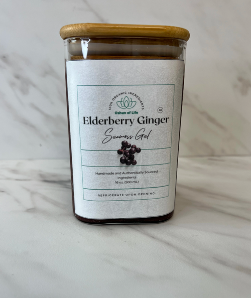 Elderberry Ginger Sea Moss Gel