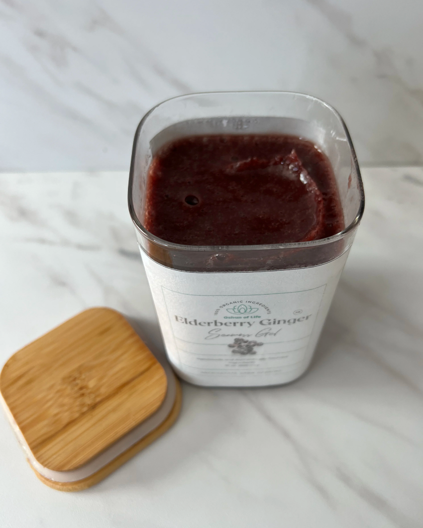 Elderberry Ginger Sea Moss Gel